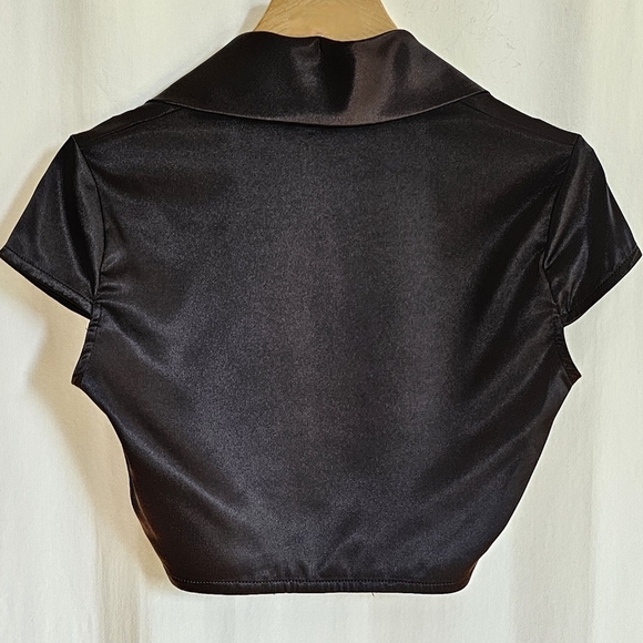 🇨🇦 Le Chateau Bolero Shrug Crop Top - Picture 12 of 16
